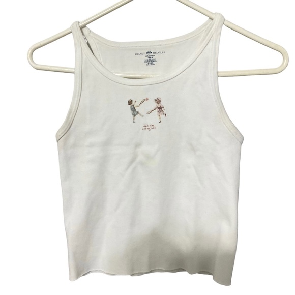 Brandy Melville Tops - Brandy Melville Don’t Play With My Heart Tank